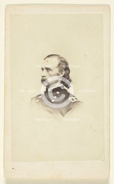 General George Armstrong Custer, 1860/76. Creators: Brady's National Photographic Portrait Galleries, Matthew Brady.