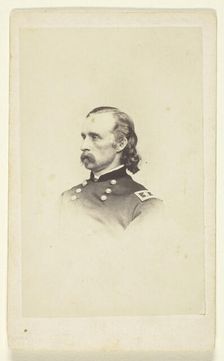 General George Armstrong Custer, 1860/76. Creators: Brady's National Photographic Portrait Galleries, Matthew Brady