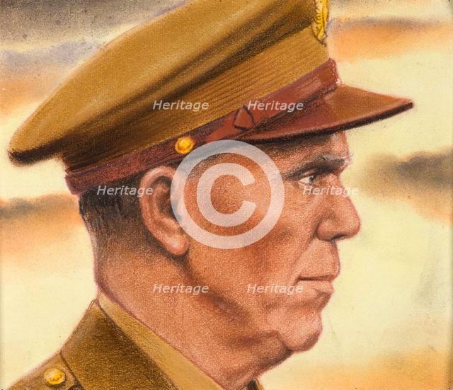 General George C Marshall,  c1943. Creators: William Timym, Central Office of Information.