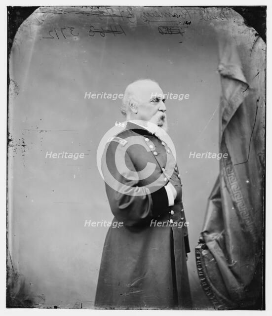 General George Douglas Ramsay, US Army, between 1860 and 1875. Creator: Unknown.