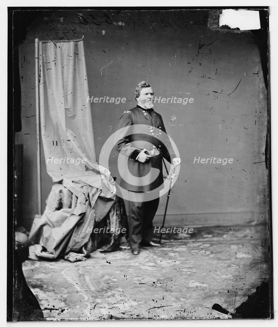 General George H. Thomas, US Army, between 1860 and 1875. Creator: Unknown.