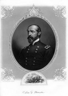 General George Meade, US Army officer and civil engineer, 1862-1867.Artist: Brady