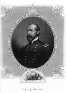 General George Meade, US Army officer and civil engineer, 1862-1867.Artist: Brady