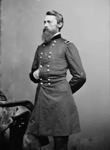 General George Stoneman Junior, between 1855 and 1865. Creator: Unknown