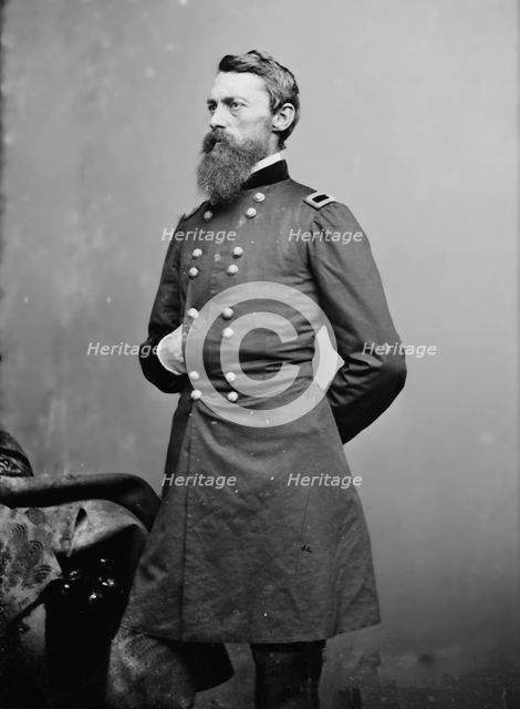 General George Stoneman Junior, between 1855 and 1865. Creator: Unknown.