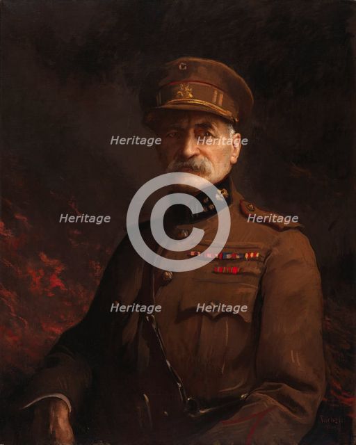 General Georges Leman, Commander of the Fortified Town of Liege, 1919-1920. Creator: Edmund Charles Tarbell.