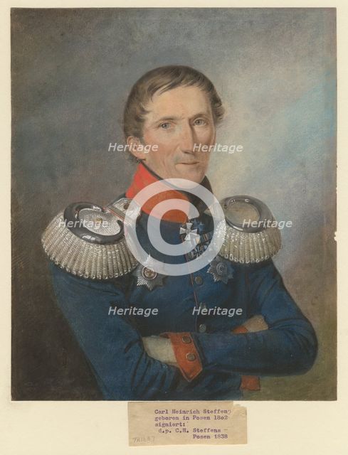 General Georg Wilhelm von Hofmann (1777–1860), 1838. Artist: Steffens, Carl Heinrich (1801-?)