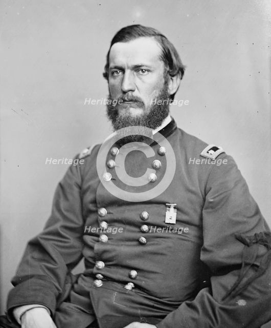 General Godfrey Weitzel, US Army, between 1855 and 1865. Creator: Unknown.