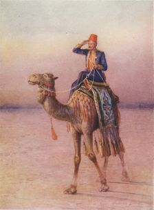 General Gordon Approaching the City of Dara c1900. Creator: Howard Davie
