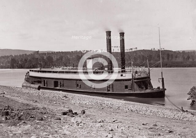 General Grant at Kingston Gap, Tennessee River, 1861-65. Creator: Unknown.