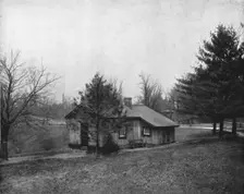 General Grant's Log Cabin, Fairmount Park, Philadelphia, USA, c1900. Creator: Unknown