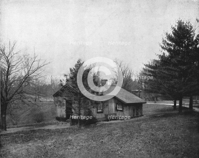 General Grant's Log Cabin, Fairmount Park, Philadelphia, USA, c1900.  Creator: Unknown.