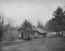 General Grant's Log Cabin, Fairmount Park, Philadelphia c1897. Creator: Unknown