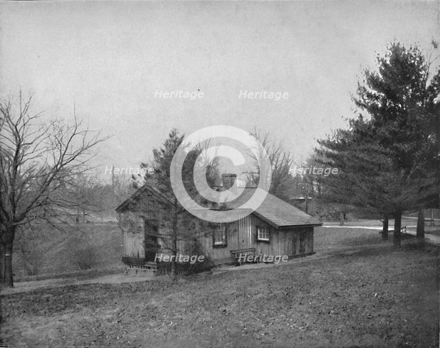 'General Grant's Log Cabin, Fairmount Park, Philadelphia', c1897. Creator: Unknown.