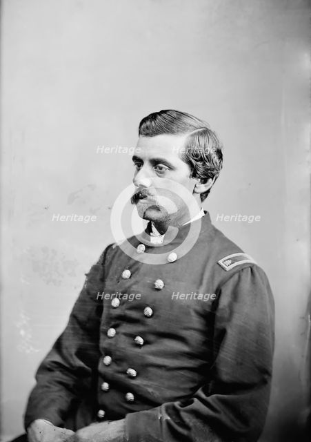 General H.D. Markley, between 1855 and 1865. Creator: Unknown.