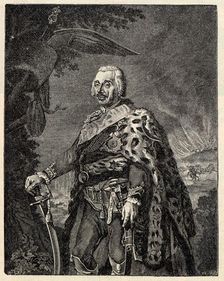 General Hans Joachim von Zieten (1699-1786). Creator: Berger, Gottfried Daniel (1744-1824)