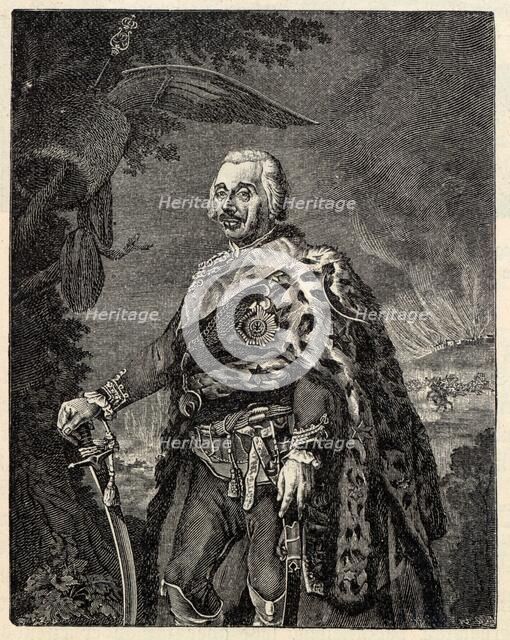 General Hans Joachim von Zieten (1699-1786). Creator: Berger, Gottfried Daniel (1744-1824).