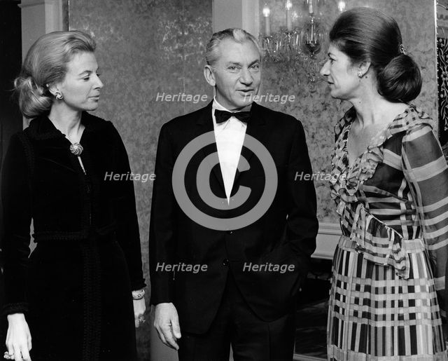 General Haim Bar-Lev (1924-1994), JPA Dinner, Royal Lancaster Hotel, 1972. Creator: Unknown.