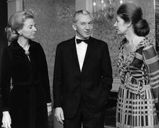 General Haim Bar-Lev (1924-1994), JPA Dinner, Royal Lancaster Hotel, 1972