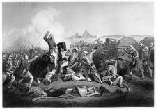 General Havelock's attack on Nana Sahib at Futtypore 1857, (c1860)