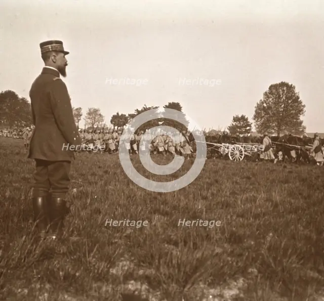 General Henri Gouraud, Champagne, northern France, c1914-c1918.  Artist: Unknown.