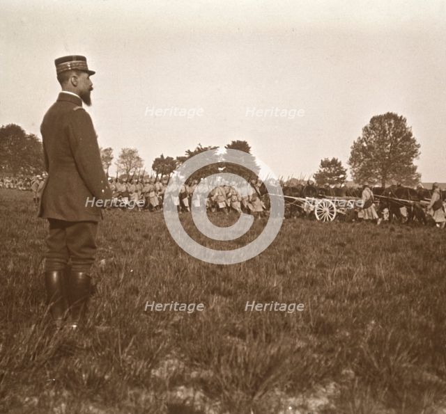 General Henri Gouraud, Champagne, northern France, c1914-c1918.  Artist: Unknown.