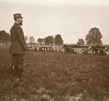 General Henri Gouraud, Champagne, northern France, c1914-c1918