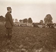 General Henri Gouraud, Champagne, northern France, c1914-c1918