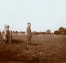 General Henri Gouraud, Chalons, Marne, northern France, c1914-c1918