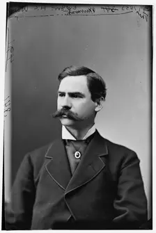 General Henry Clay Warmoth of Louisiana, between 1870 and 1880. Creator: Unknown