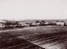 General Hospital, Point of Rocks, Appomattox River below Petersburg, 1864. Creator: Tim O'Sullivan