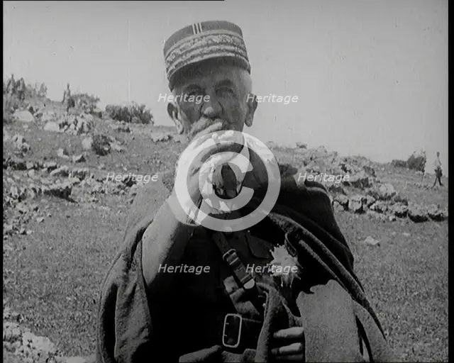 General Hubert Lyautey the French Commander in the Rif War, 1920s. Creator: British Pathe Ltd.