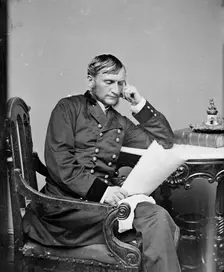 General [Hugh] Judson Kilpatrick, between 1855 and 1865. Creator: Unknown