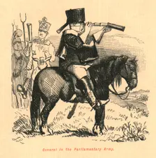 General in the Parliamentary Army 1897. Creator: John Leech
