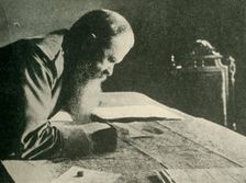 General Ivanoff, commanding the Southern Russian Group... First World War, 1915, (c1920). Creator: Unknown