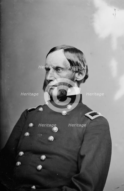 General J.C. Hunt, between 1855 and 1865. Creator: Unknown.