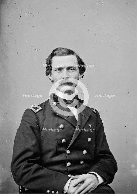 General James Barnet Fry, between 1855 and 1865. Creator: Unknown.