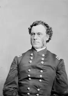 General James Blair Steedman, between 1855 and 1865. Creator: Unknown