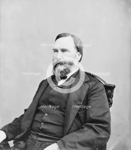 General James Longstreet, C.S.A., between 1865 and 1880. Creator: Unknown.