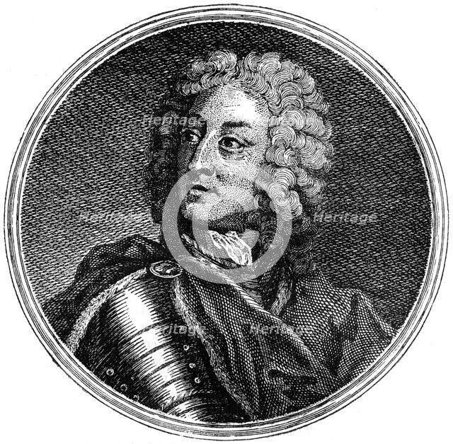 General James Oglethorpe, English colonist of Georgia, 18th century (c1880).Artist: Ravenet