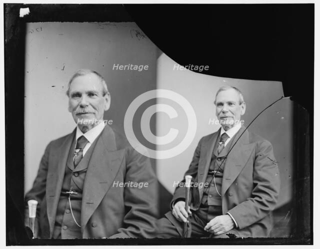 General James Shields (not in uniform), between 1865 and 1880. Creator: Unknown.