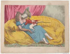General Jacko & his Rib, ca. 1820. Creator: John Cawse