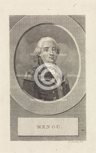 General Jacques-François de Menou (1750-1810), 1807.