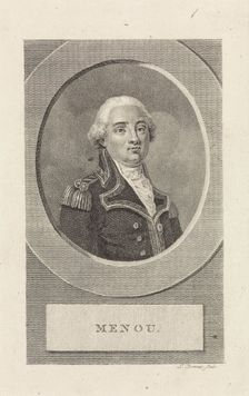 General Jacques-François de Menou (1750-1810), 1807