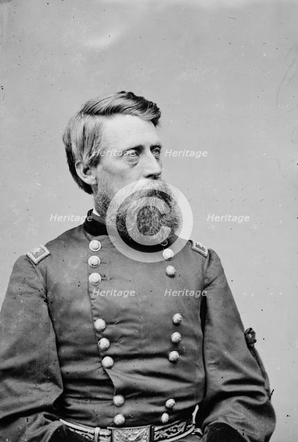 General Jefferson Davis, US Army, between 1855 and 1865. Creator: Unknown.