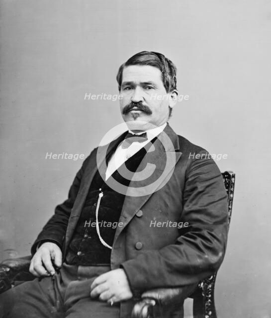 General J.G. Blunt, (not in uniform), between 1865 and 1880. Creator: Unknown.