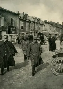 General Joffre and General Pétain, Verdun, northern France, First World War, 1916, (c1920). Creator: Unknown