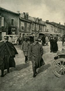 General Joffre and General Pétain, Verdun, northern France, First World War, 1916, (c1920). Creator: Unknown