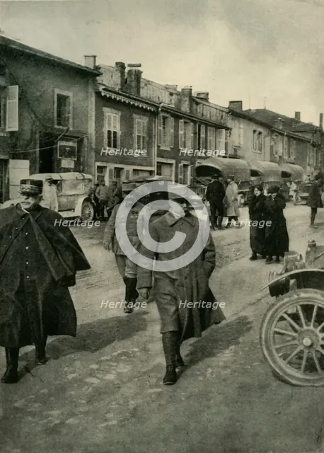 General Joffre and General Pétain, Verdun, northern France, First World War, 1916, (c1920). Creator: Unknown.