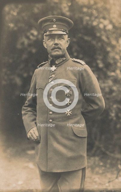 General Johannes von Busse (1862-1936), 1918. Creator: Anonymous.